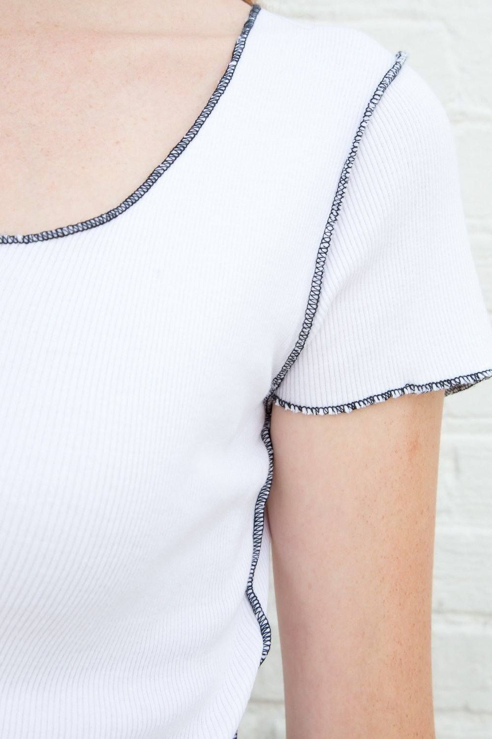 McKenna Short Sleeve Top sold by Brandy Melville product image thumbnail 4