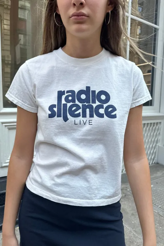 Chloe Radio Silence Live Top sold by Brandy Melville