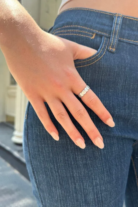 Heart Band Ring sold by Brandy Melville