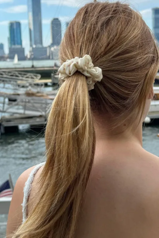 Floral Scrunchie sold by Brandy Melville