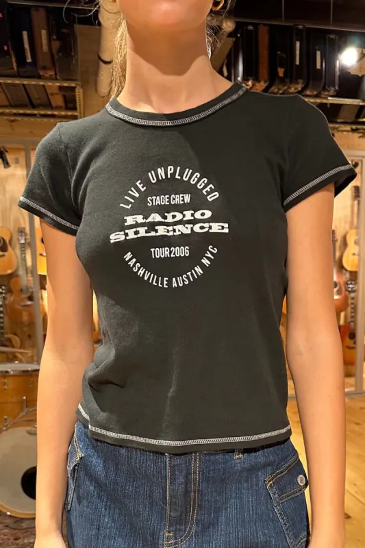 Hailie Radio Silence Unplugged Top made by Brandy Melville