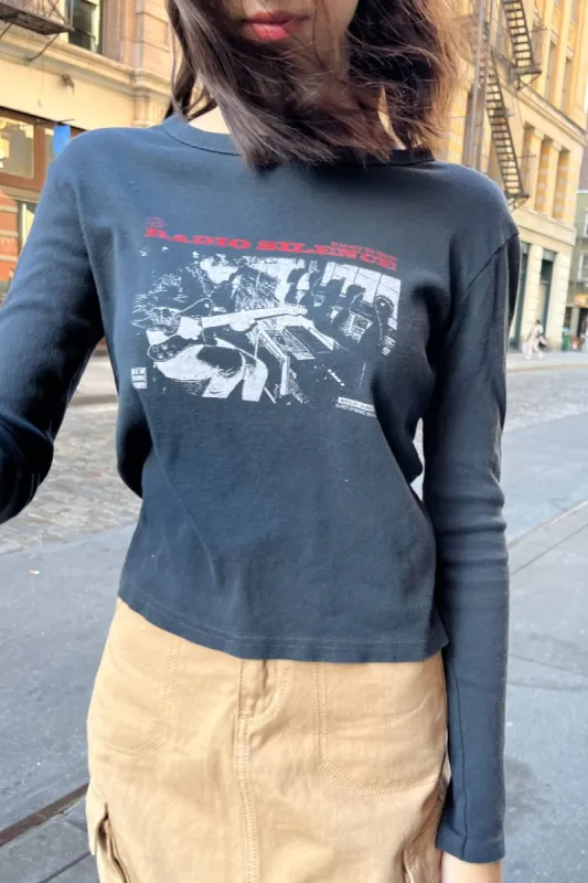 Tori Radio Silence Top sold by Brandy Melville