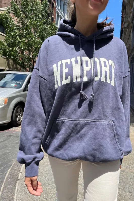 Christy Newport Hoodie sold by Brandy Melville