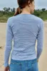 Leah Stripe Top sold by Brandy Melville