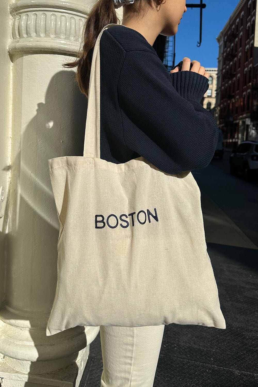 Boston Tote sold by Brandy Melville