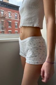 Floral Boxer Underwear sold by Brandy Melville