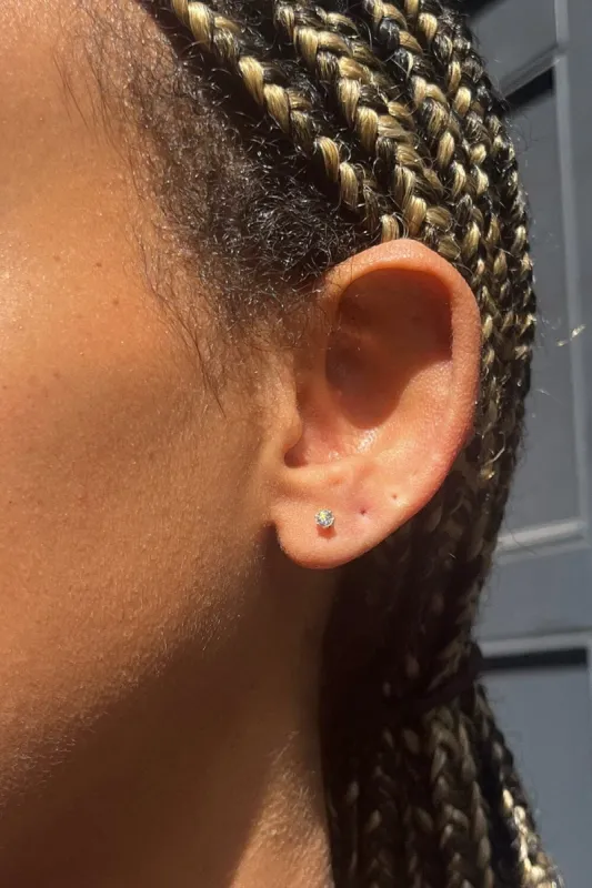 Diamond Stud Earrings sold by Brandy Melville