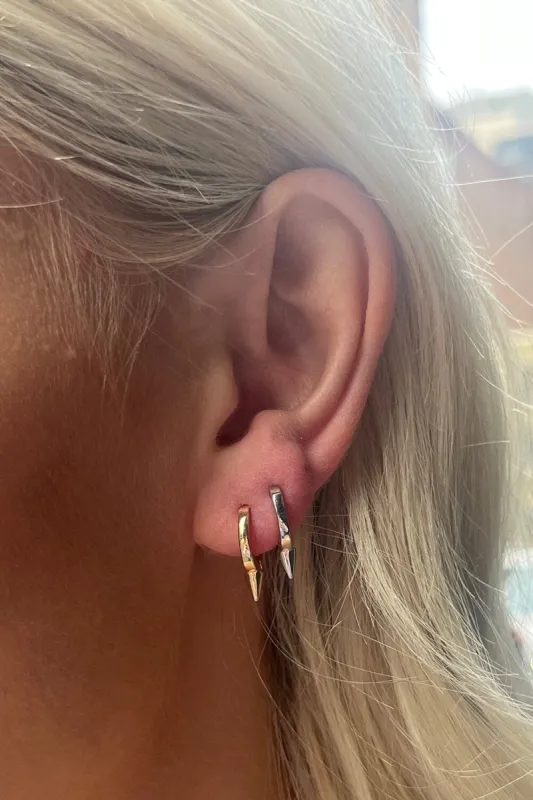Spiked Hoop Earring Set sold by Brandy Melville