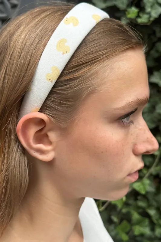 Gingham Heart Headband sold by Brandy Melville