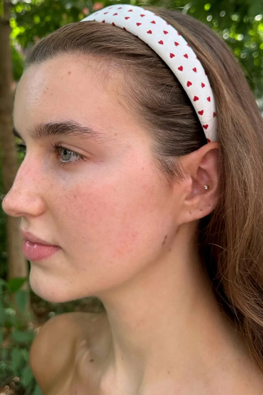 Heart Headband sold by Brandy Melville