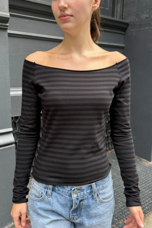 Bonnie Striped Top sold by Brandy Melville