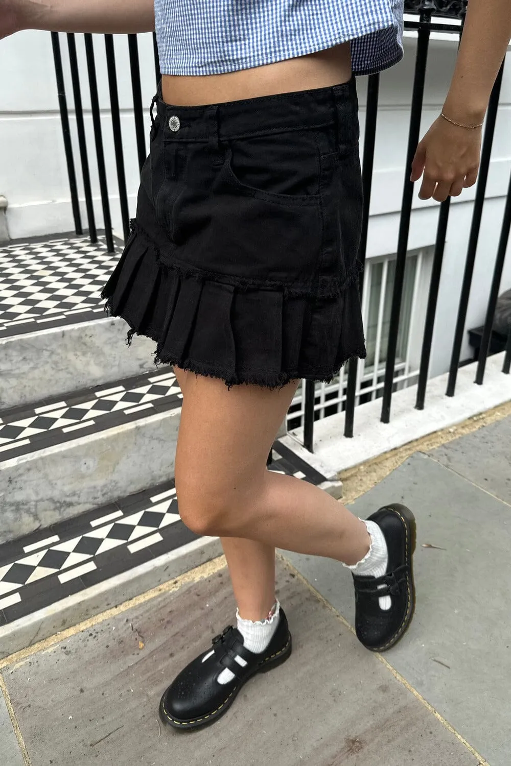 Stasy Mini Skirt sold by Brandy Melville product image thumbnail 4