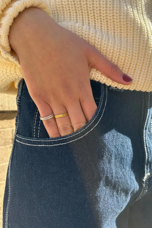 Stackable Ring Set sold by Brandy Melville