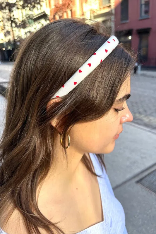 Heart Headband sold by Brandy Melville