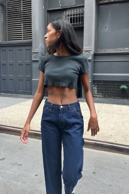 Hailie Basic Crop Top sold by Brandy Melville