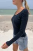 Zelly Striped Top sold by Brandy Melville