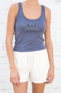 Beyonca Hawaii Tank sold by Brandy Melville