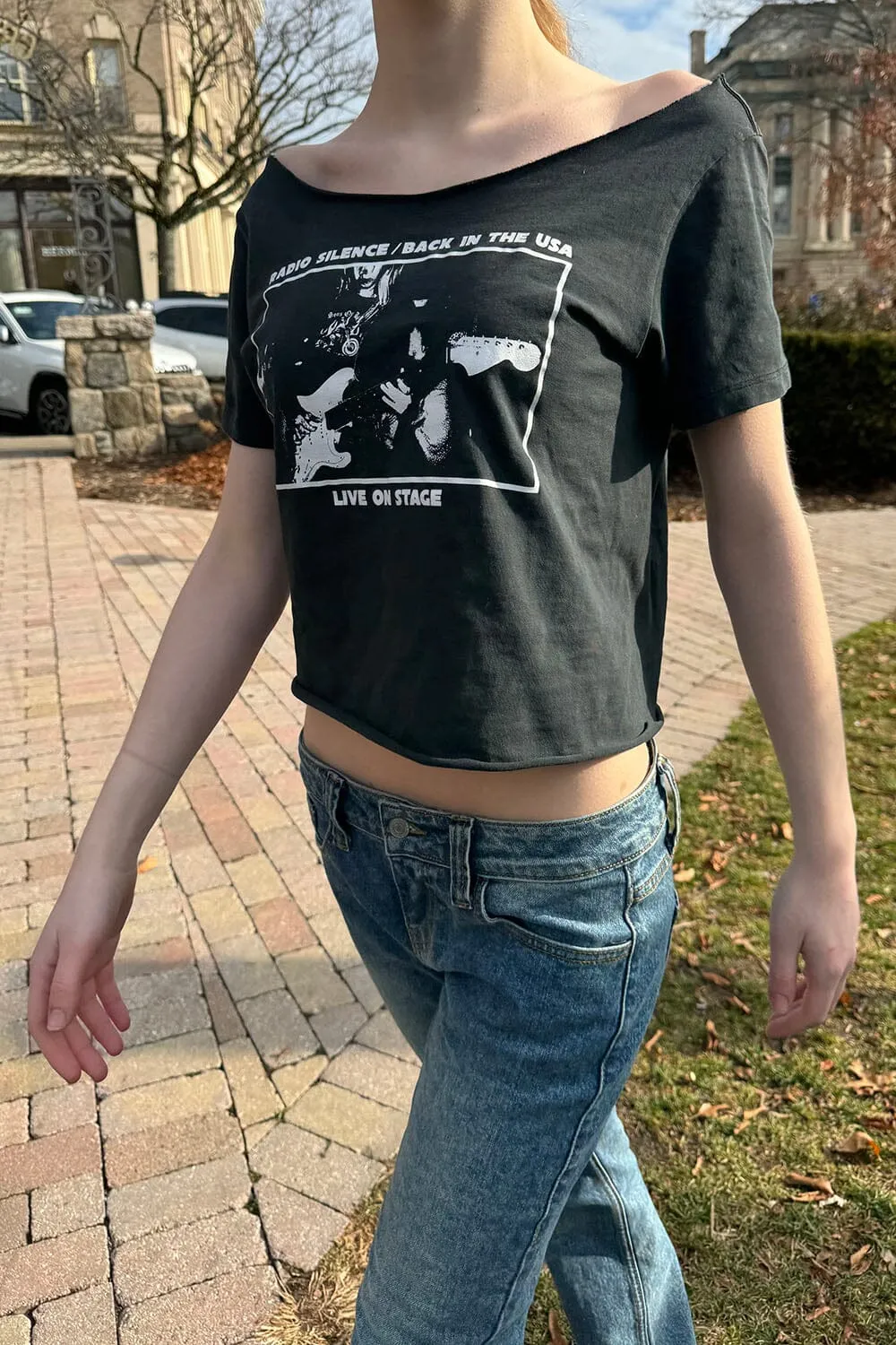 Robyn Back In The USA Top sold by Brandy Melville product image thumbnail 3