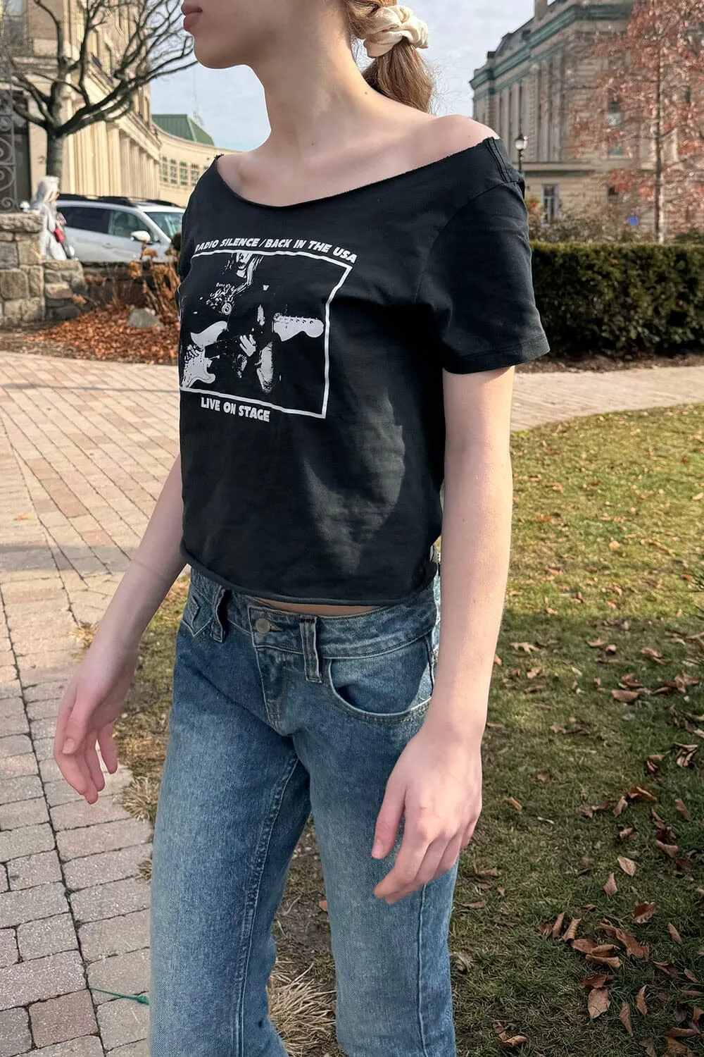 Robyn Back In The USA Top sold by Brandy Melville product image thumbnail 4