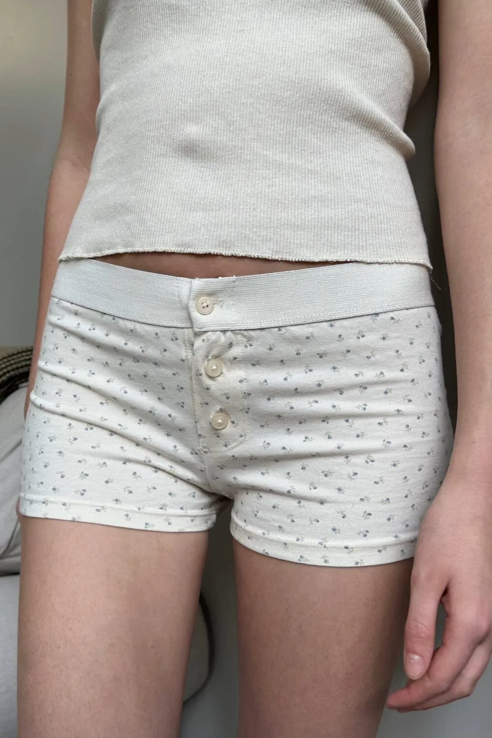 Boyshort Floral Underwear sold by Brandy Melville product image thumbnail 3