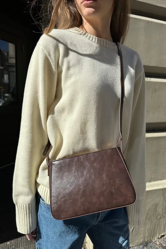 Brown Purse sold by Brandy Melville