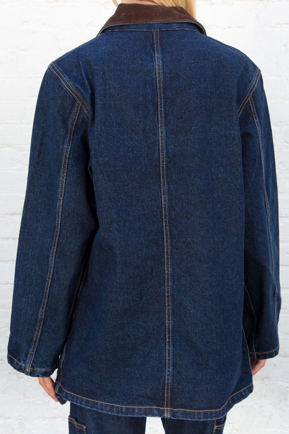 Reese Denim Barn Jacket sold by Brandy Melville product image thumbnail 3