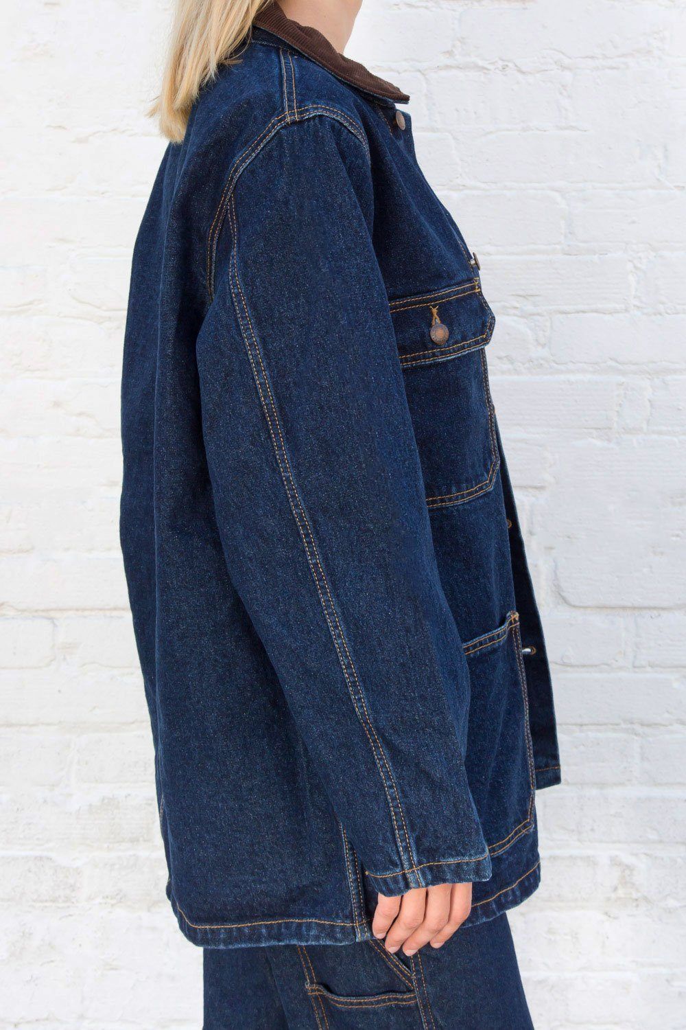 Reese Denim Barn Jacket sold by Brandy Melville product image thumbnail 2