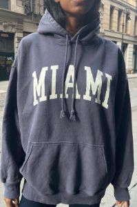 Christy Miami Hoodie sold by Brandy Melville