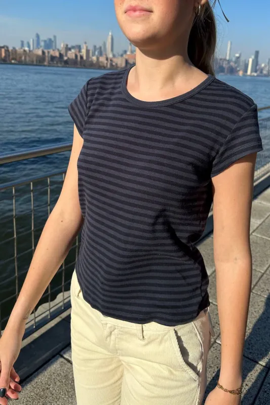 Hailie Stripe Top sold by Brandy Melville