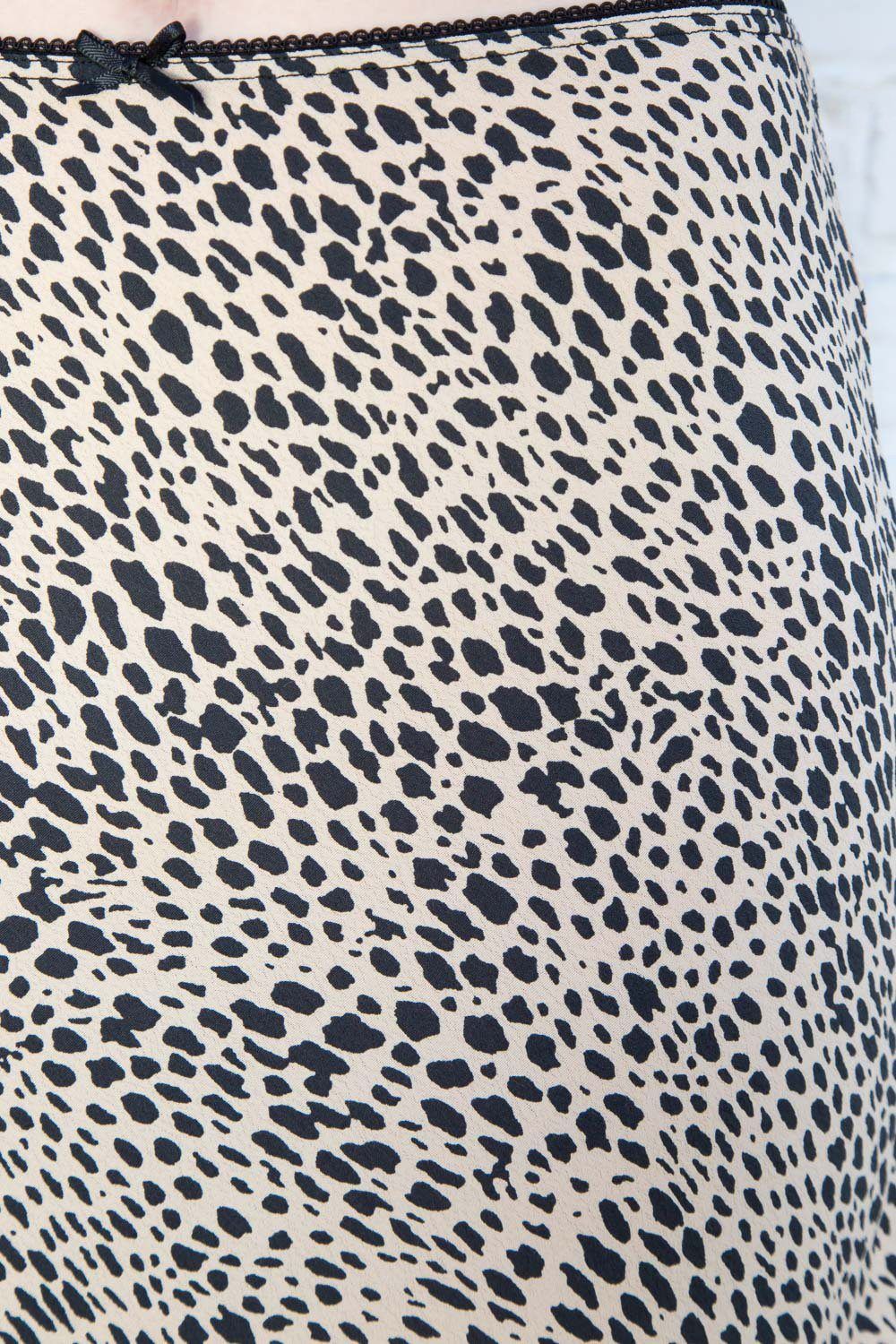 Sephira Leopard Skirt sold by Brandy Melville product image thumbnail 4
