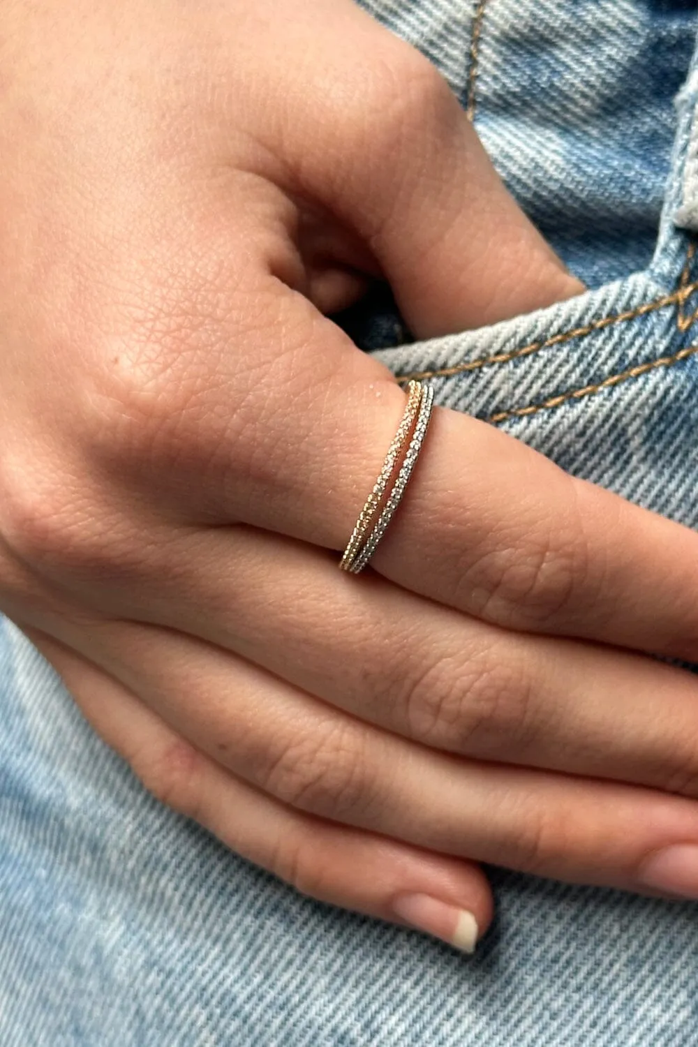 Stacker Rings sold by Brandy Melville product image thumbnail 2