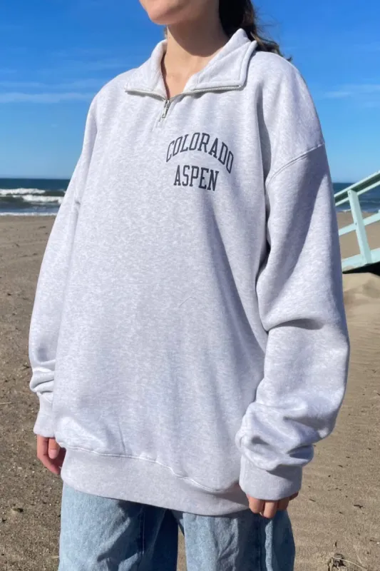 Missy Colorado Aspen Sweatshirt sold by Brandy Melville