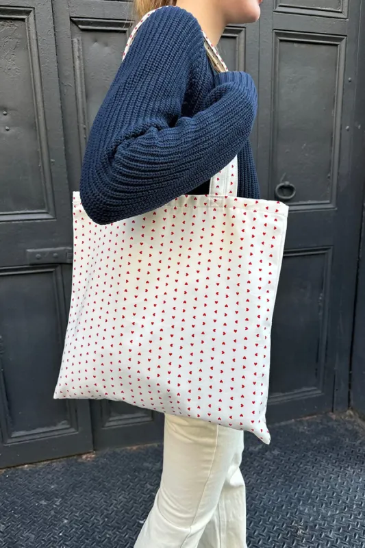 Heart Tote Bag sold by Brandy Melville