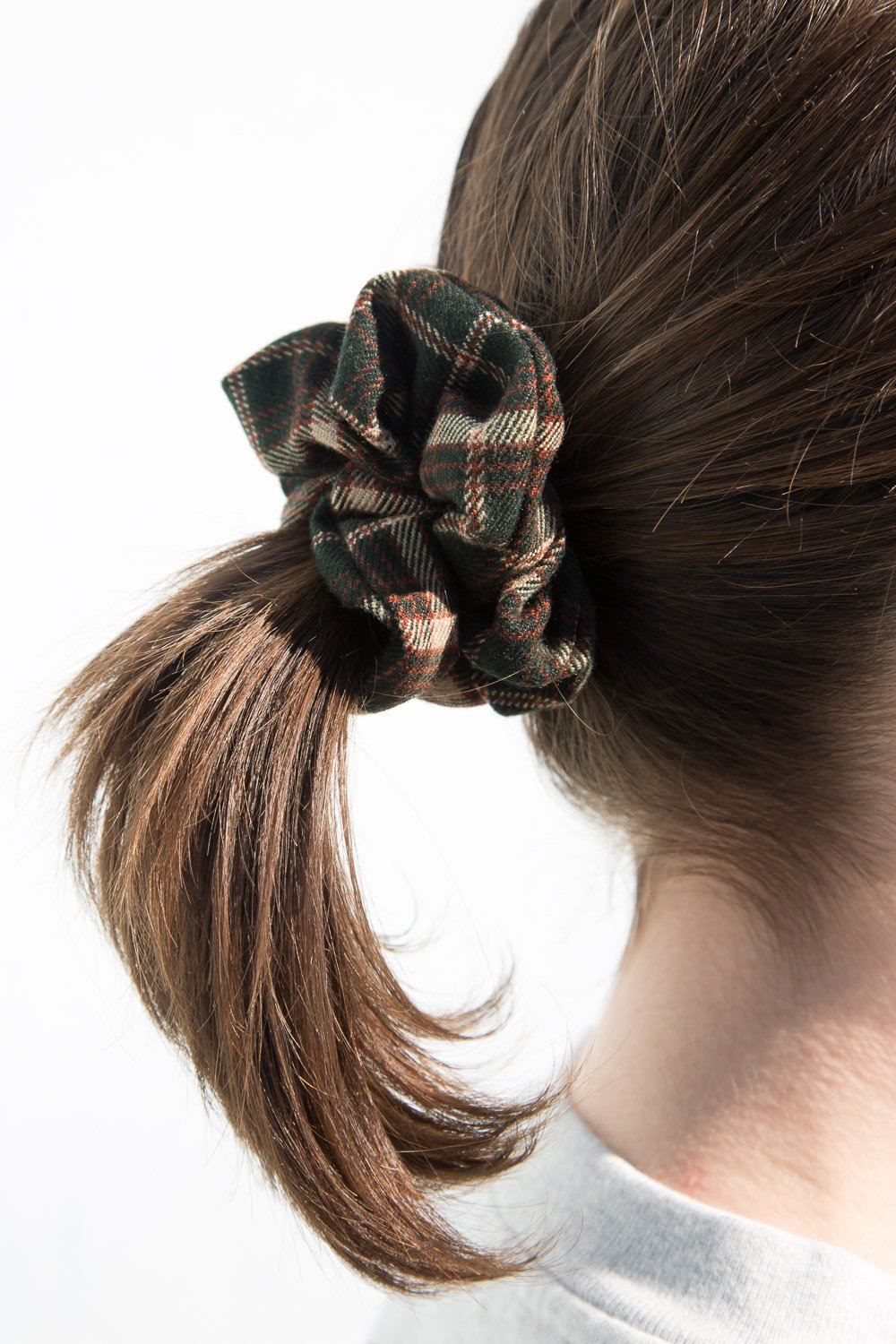 Plaid Scrunchie sold by Brandy Melville product image thumbnail 4