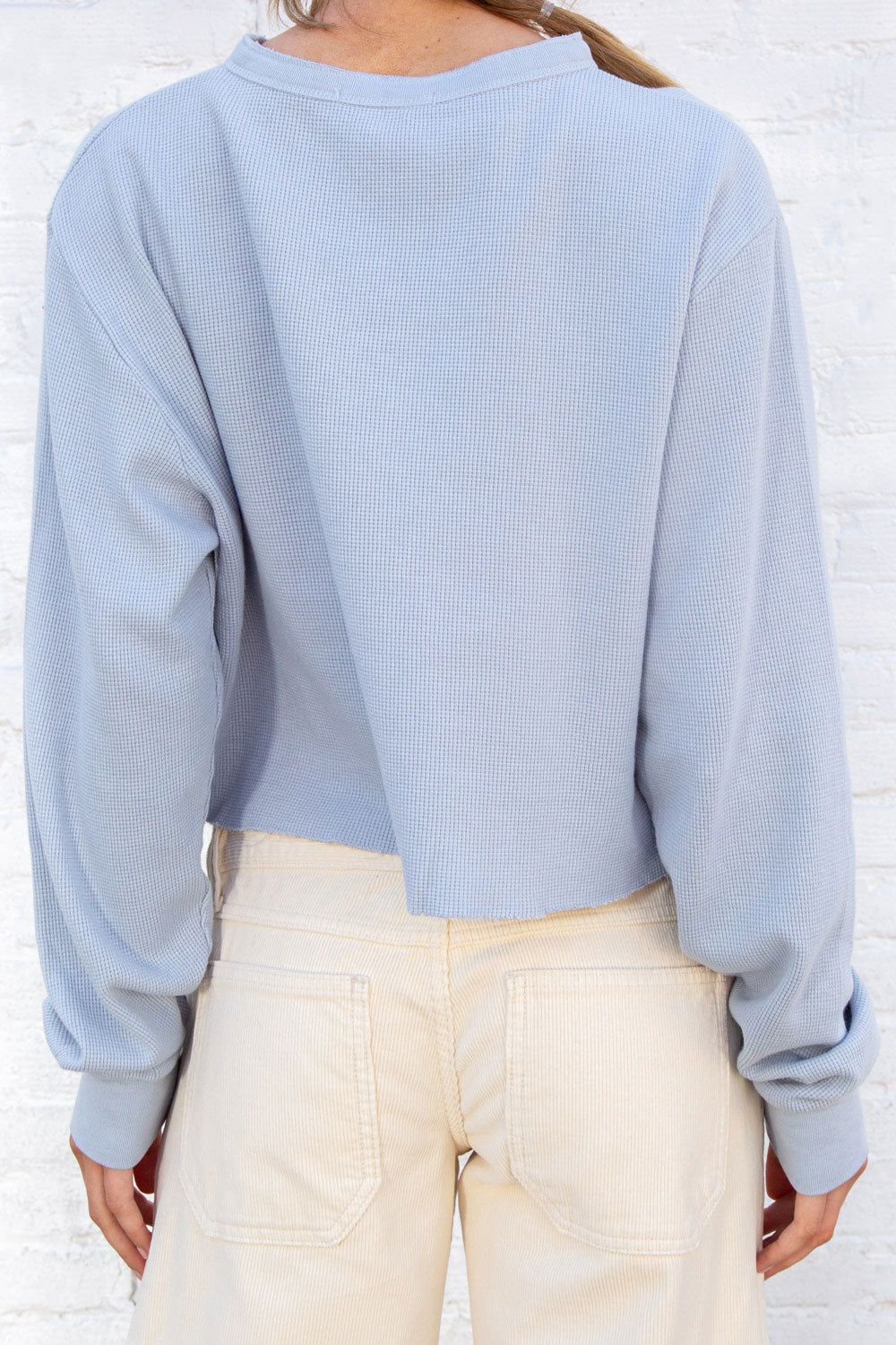 Allie Thermal Cropped Top sold by Brandy Melville product image thumbnail 3