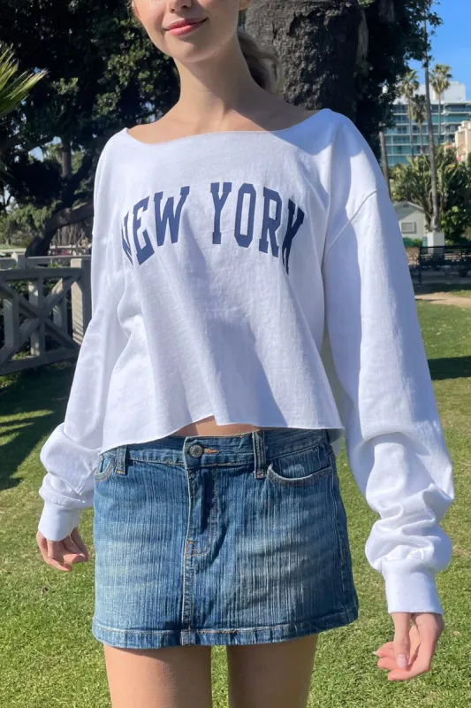 Ellie New York Top sold by Brandy Melville