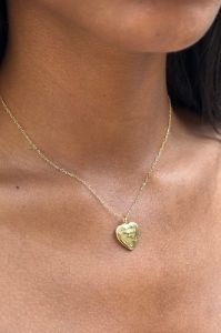 Always On My Mind Heart Necklace sold by Brandy Melville