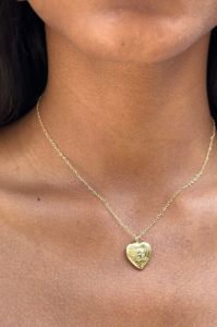 Always On My Mind Heart Necklace sold by Brandy Melville
