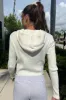Arden Crop Hoodie sold by Brandy Melville