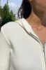 Arden Crop Hoodie sold by Brandy Melville