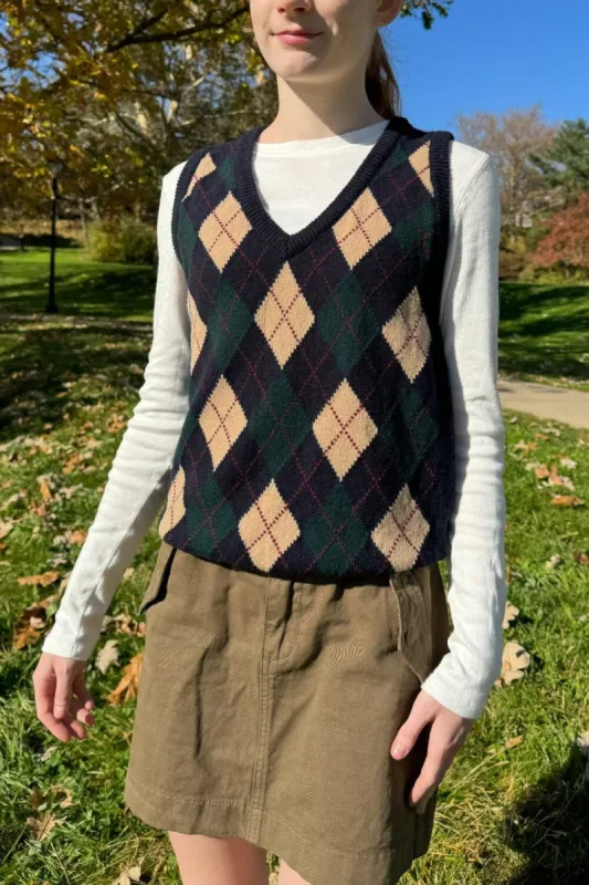 Peyton Wool Sweater Vest Parallel