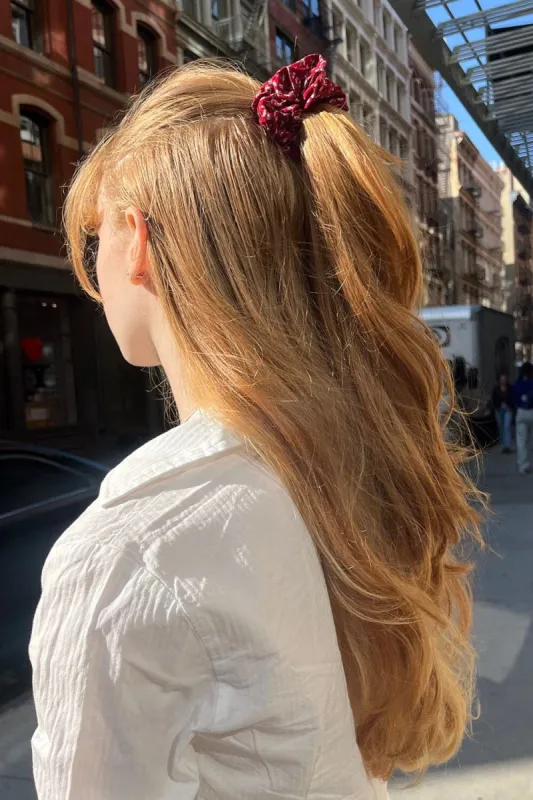 Floral Scrunchie sold by Brandy Melville