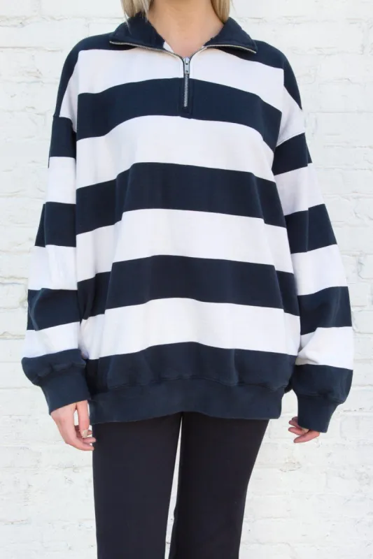 Missy Stripe Sweatshirt sold by Brandy Melville