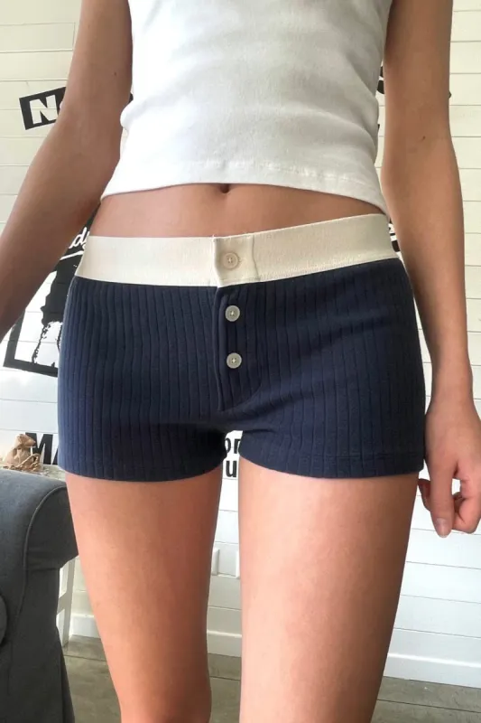 Boyshort Thick Ribbed Underwear sold by Brandy Melville