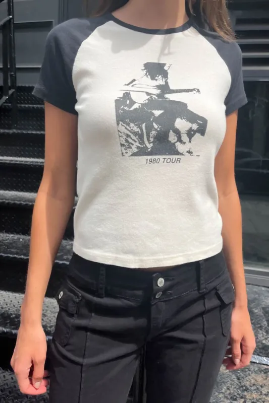 Bella 1980 Tour Top sold by Brandy Melville