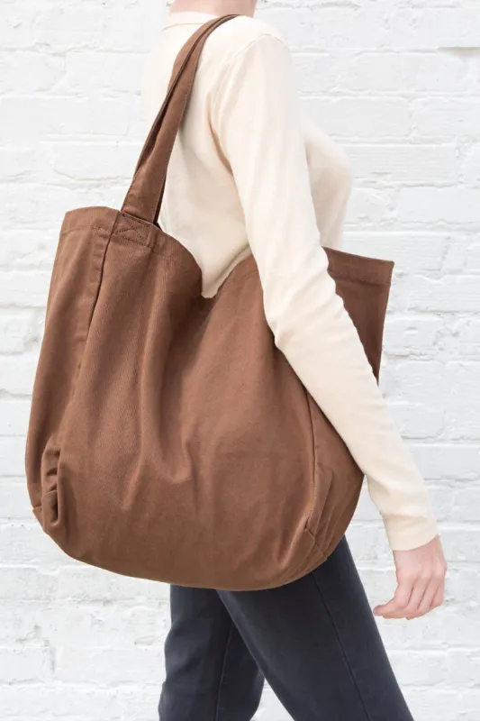 Brown Tote Bag sold by Brandy Melville