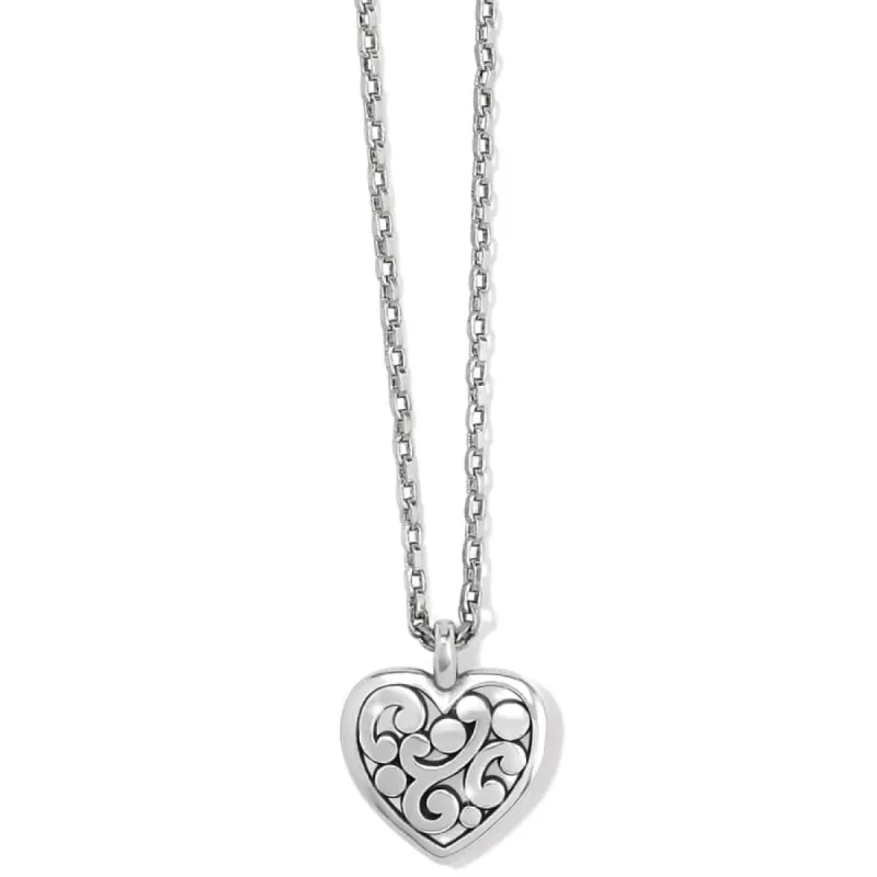 Contempo Heart Petite Necklace sold by Brighton