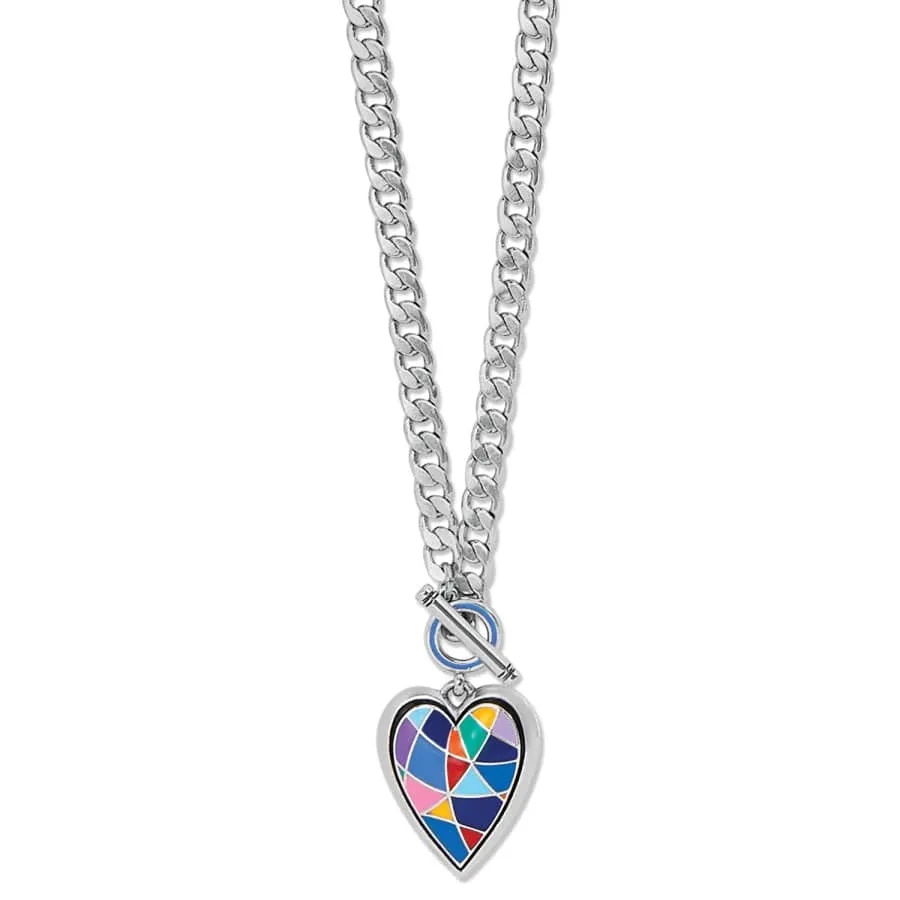 Colormix Heart Toggle Necklace sold by Brighton