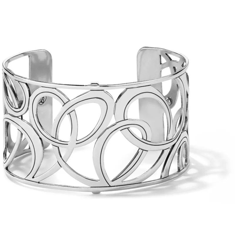 Christo Vienna Wide Cuff Bracelet sold by Brighton