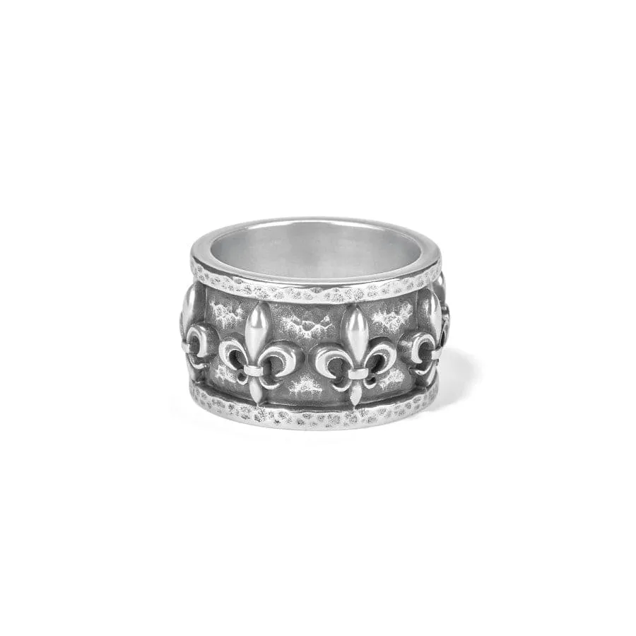 Fleur De Lis Ring sold by Brighton